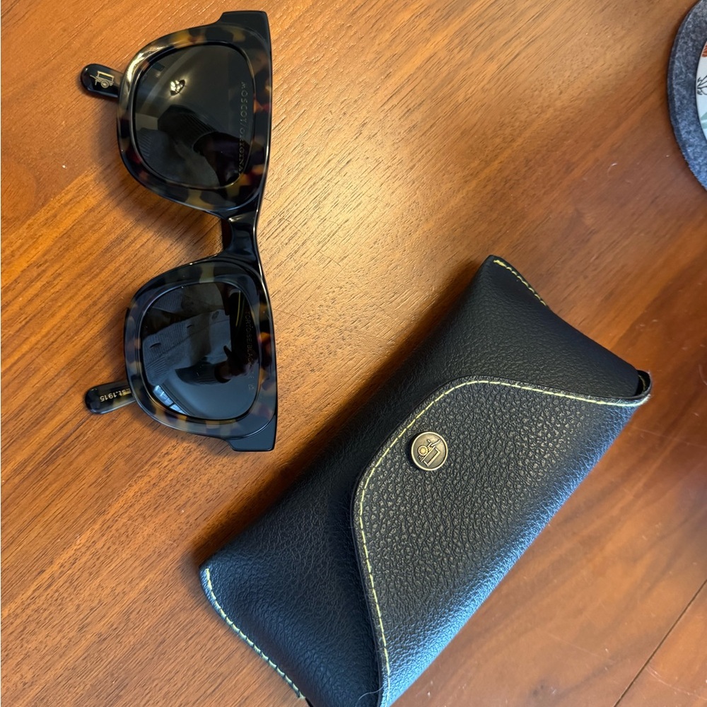 MOSCOT Fritz Sun Tortoise Sunglasses - Picture 7 of 9